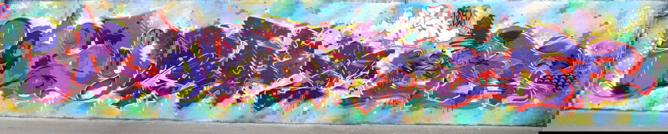 Graffiti Wall in Würzburg - Photo by SEWER (2014)