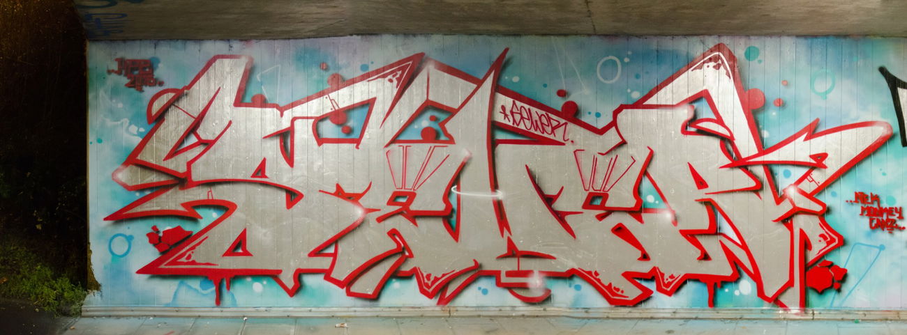 Graffiti Wall in Würzburg - Photo by SEWER - sewer, hpz (2016)