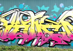 Graffiti Wall in Würzburg - Photo by SEWER (2016)