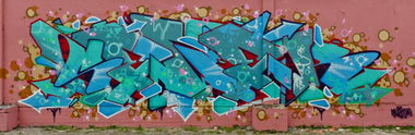 Graffiti Wall in Würzburg - Photo by SEWER (2013)