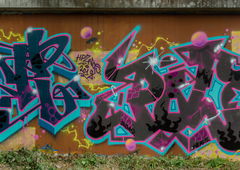 Graffiti Wall in Würzburg - Photo by SEWER (2019)