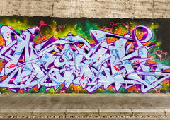 Graffiti Wall in Würzburg - Photo by SEWER (2018)