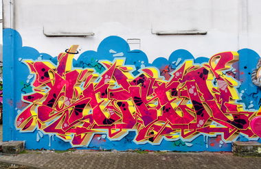 Graffiti Wall in Würzburg - Photo by SEWER (2019)