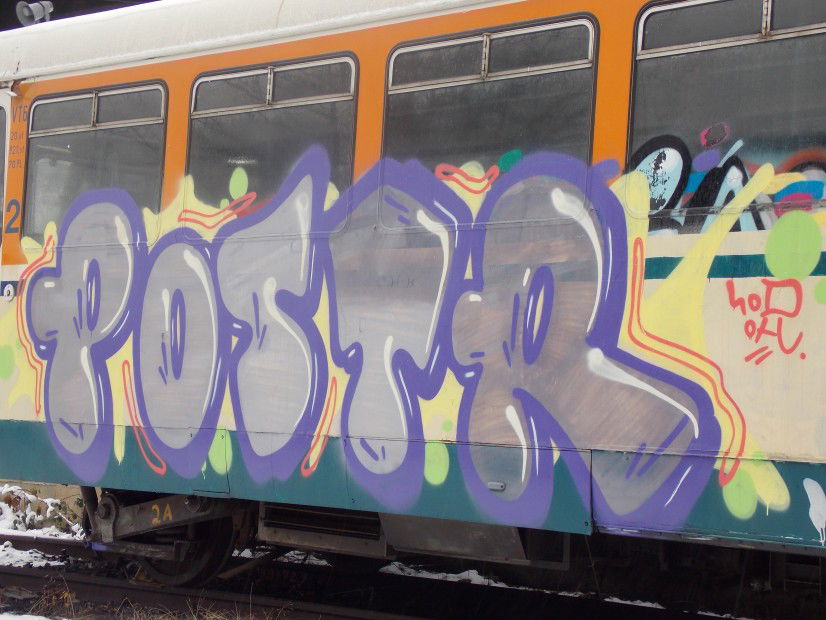 Graffiti Train in Bonn - Photo by SEaone - Sod, OH