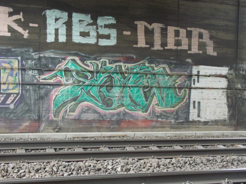 Graffiti Bombing in Bonn - Photo by SEaone - Sime, OH