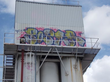 Graffiti Bombing in Bonn - Photo by SEaone - Sod, OH