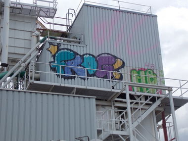 Graffiti Bombing in Bonn - Photo by SEaone - Oh