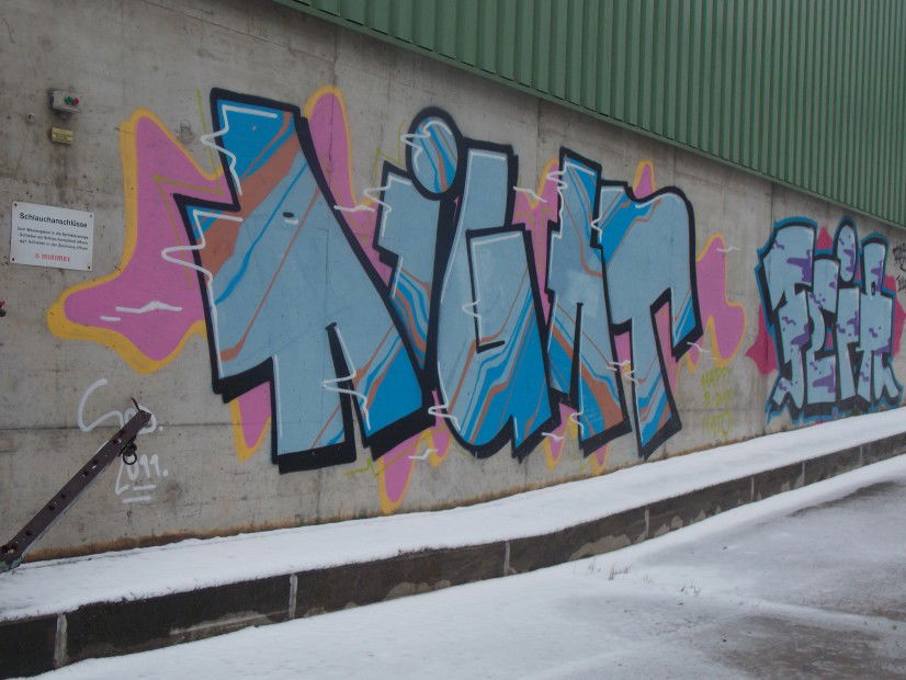 Graffiti Wall in Bonn - Photo by SEaone - Aight, Sod, OH
