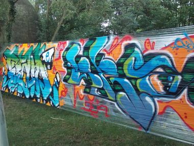Graffiti Wall - Photo by SEaone - Sea, frame (2013)