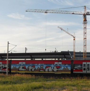 Graffiti Train - Photo by SEaone - oh, inf