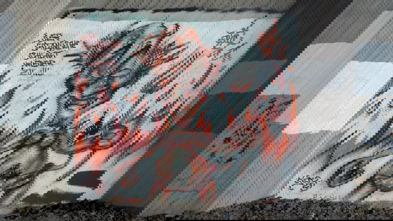 Graffiti Wall - Photo by SEaone - evil