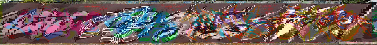 Graffiti Wall in Potsdam - Photo by SHAB - Cream, Duhs, Havok (2013)