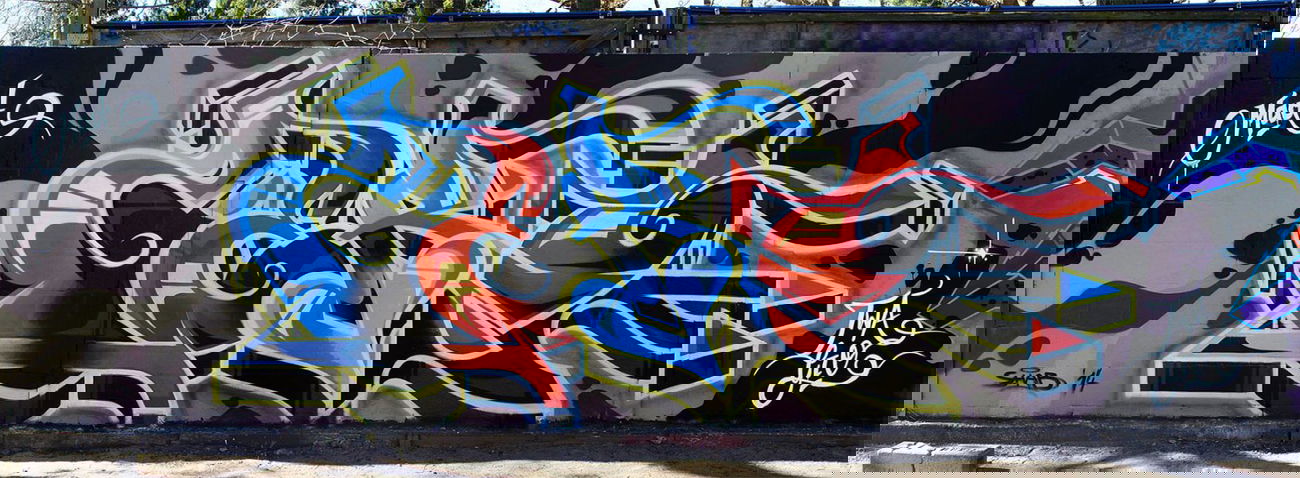 Graffiti Wall in Potsdam - Photo by SHAB - Zero, Shab, MAD (2014)