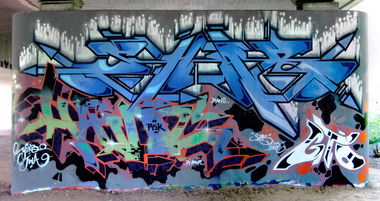 Graffiti Wall in Kassel - Photo by SHAB - Shab, Havoc, GTO (2014)