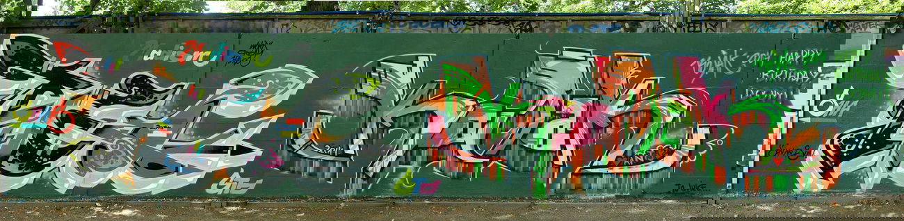 Graffiti Wall in Potsdam - Photo by SHAB - Theo, Shab, Kojak (2014)