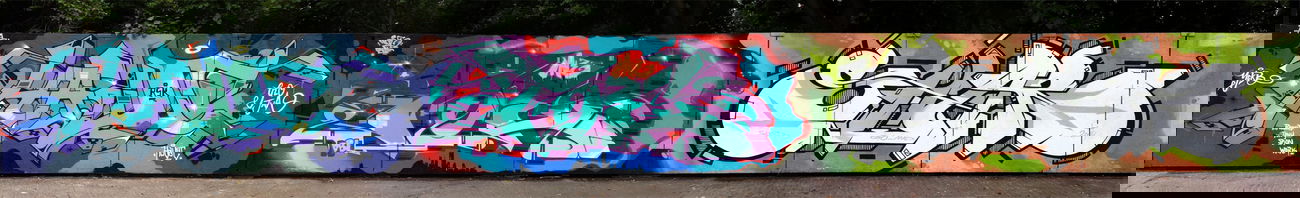 Graffiti Wall - Photo by SHAB - Havoc, Toe, Shab (2014)