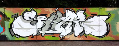 Graffiti Wall in Potsdam - Photo by SHAB - Shab, MAD, GTO (2014)