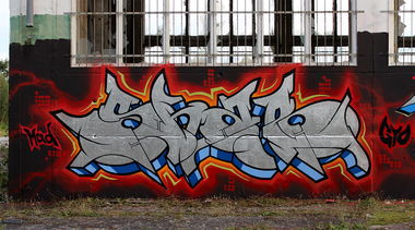 Graffiti Wall in Potsdam - Photo by SHAB - Shab, MAD, GTO (2014)