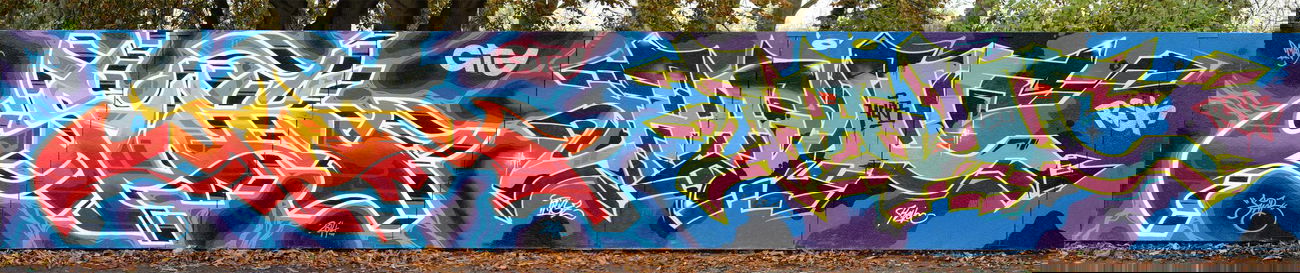 Graffiti Wall in Potsdam - Photo by SHAB - Siok, Shab, Havoc (2014)