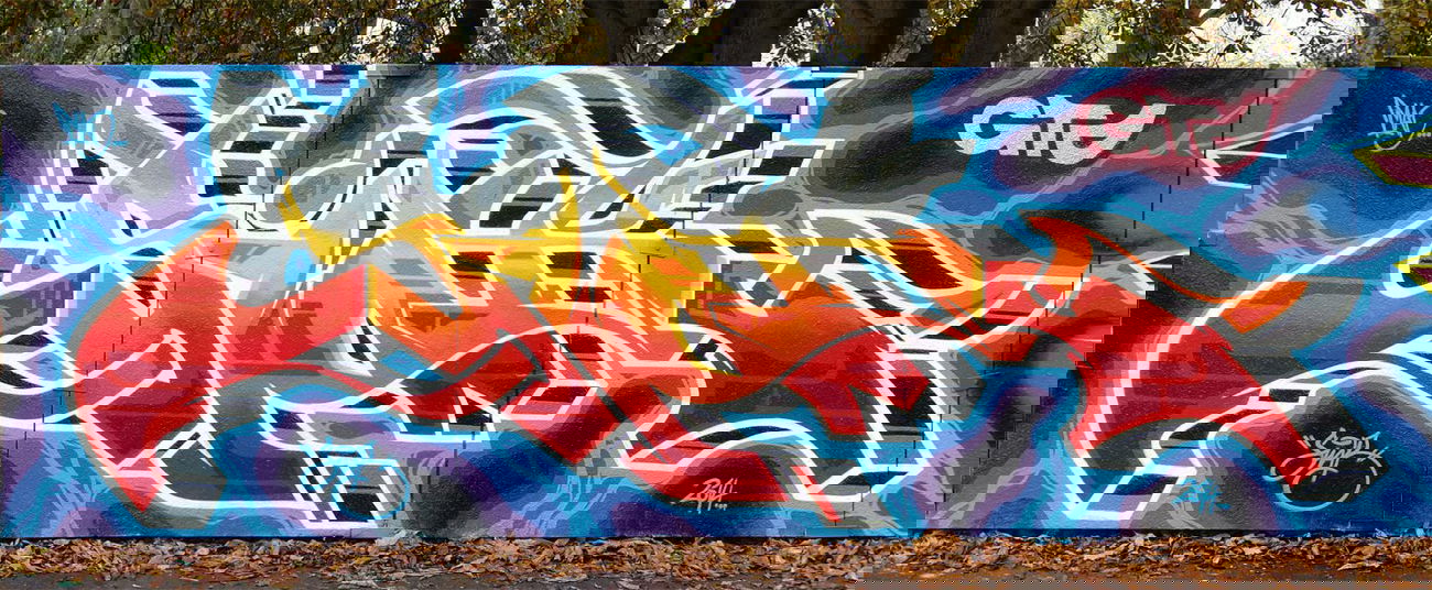 Graffiti Wall in Potsdam - Photo by SHAB - Siok, Shab, MAD (2014)