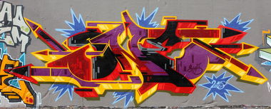 Graffiti Wall in Berlin - Photo by SHAB - Shab (2015)