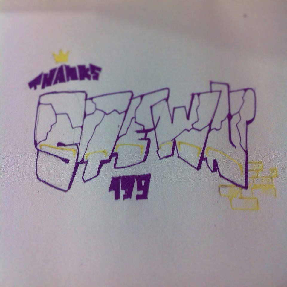 Graffiti Wall - Photo by SHANE - SHANE, graffiti, sketch (2016)