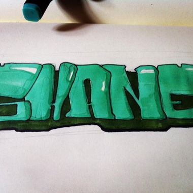 Graffiti Wall - Photo by SHANE