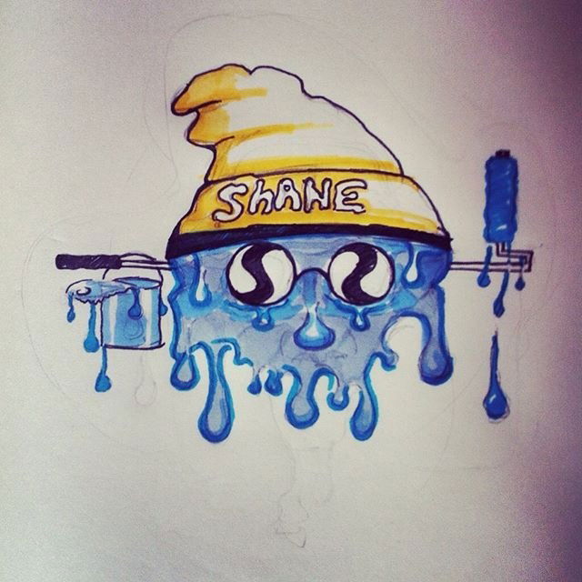 Graffiti Wall - Photo by SHANE