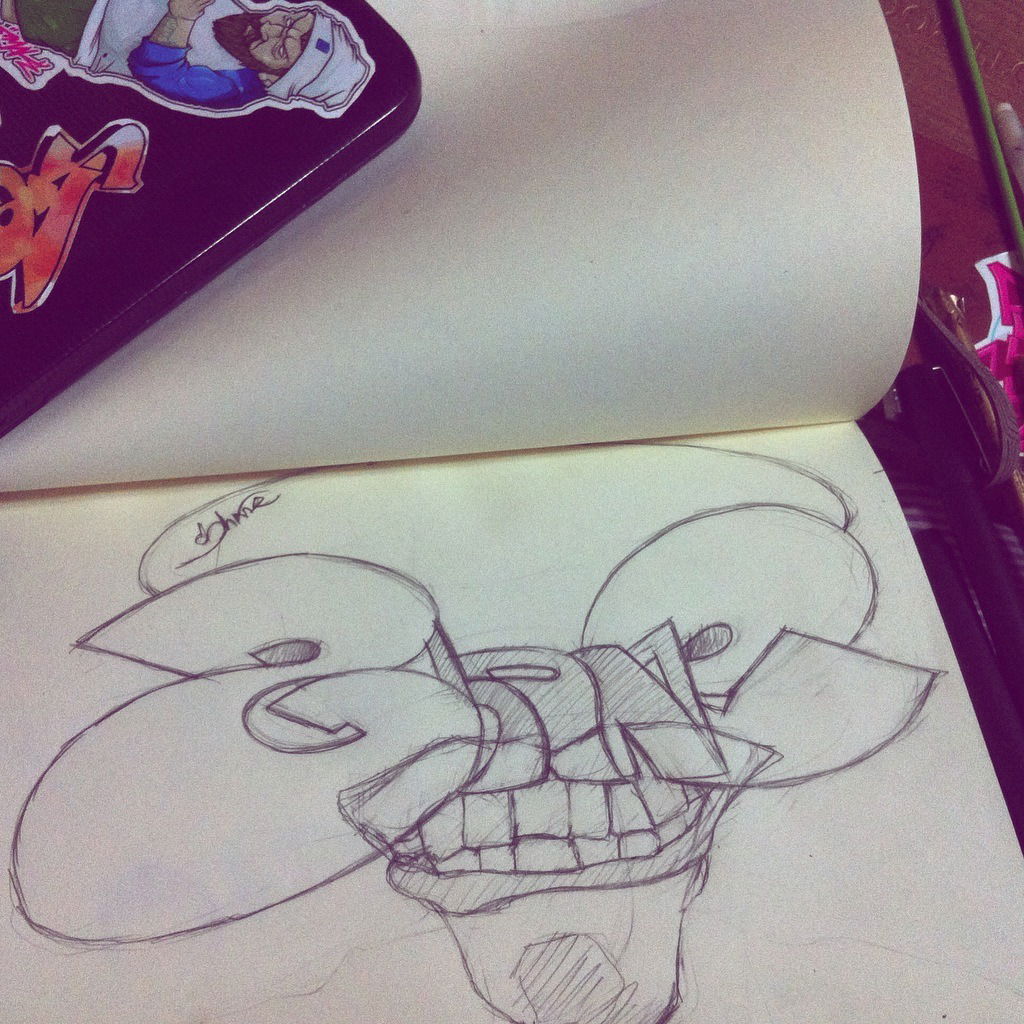 Graffiti Wall - Photo by SHANE