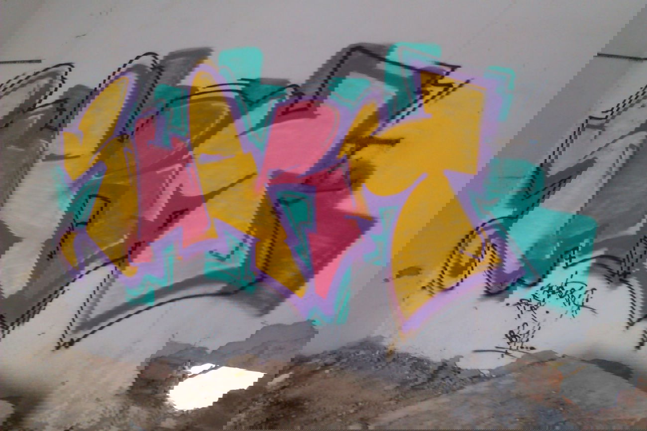 Graffiti Bombing - Photo by SHARM (2014)