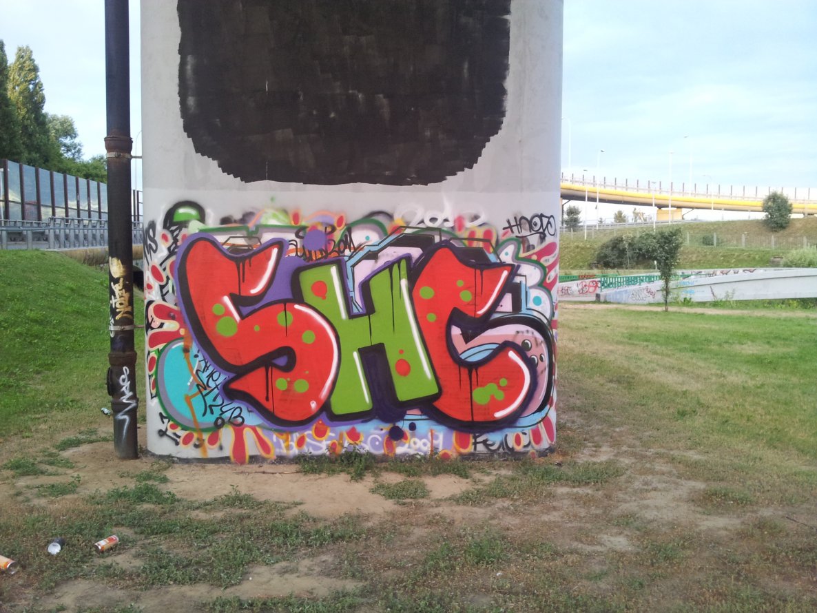 Graffiti Wall in Warsaw - Photo by SHC