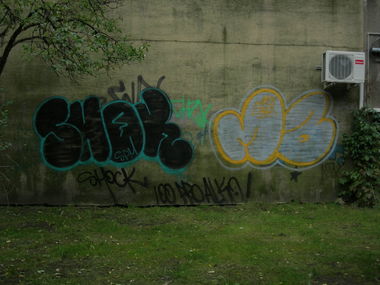 Graffiti Bombing - Photo by SHC