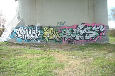 Graffiti Bombing - Photo by SHor86