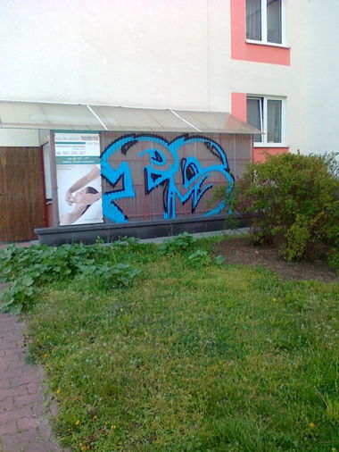 Graffiti Bombing - Photo by SHor86