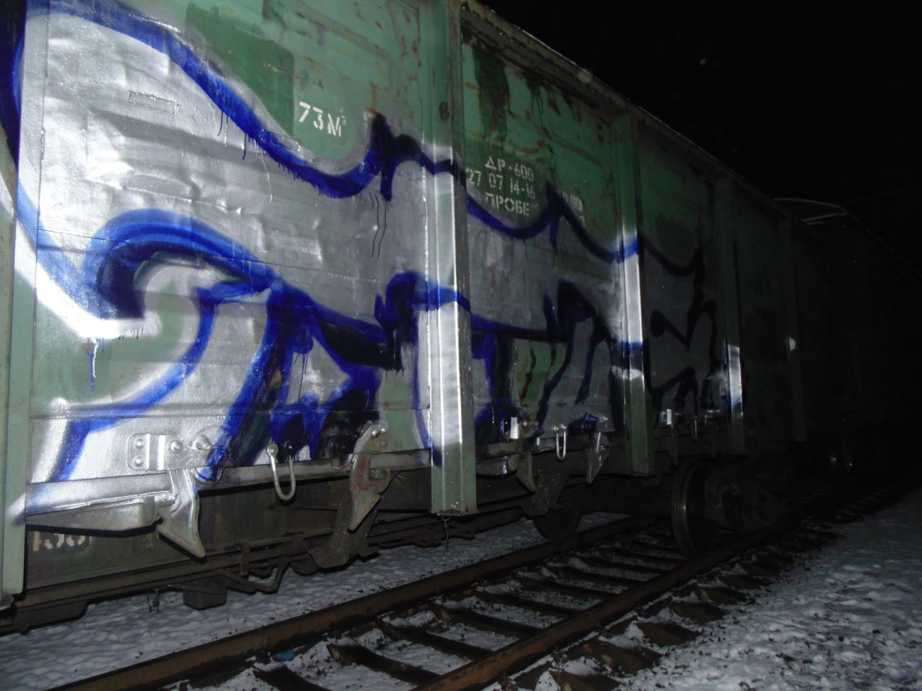 Graffiti Train - Photo by SIATFAS (2015)