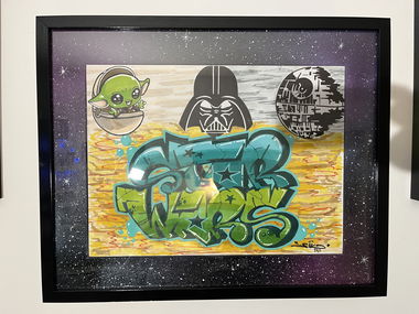 Graffiti Sketch - Photo by SIK - SIKStarWars (2023)
