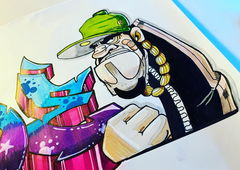 Graffiti Sketch in Deutschland - Photo by SIK - Dude (2023)