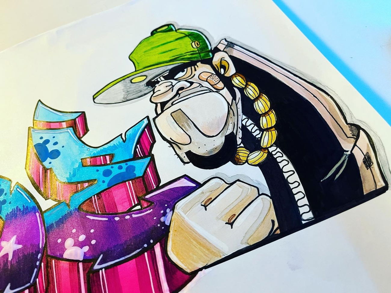 Graffiti Sketch in Deutschland - Photo by SIK - Dude (2023)