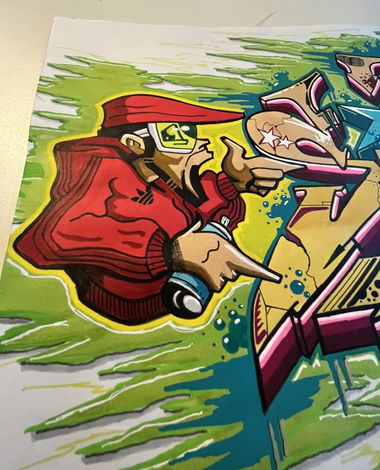 Graffiti Sketch - Photo by SIK (2023)
