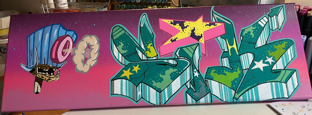 Graffiti Sketch in Deutschland - Photo by SIK - Molotowmarker (2023)