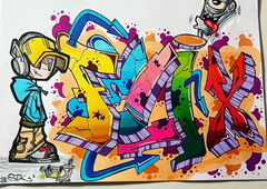 Graffiti Sketch in Deutschland - Photo by SIK - sikfelixstylefilemarker (2023)