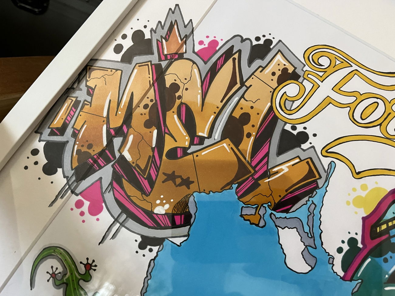 Graffiti Sketch in Deutschland - Photo by SIK - formenterasikstylefilemarker (2023)