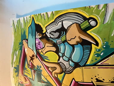 Graffiti Sketch - Photo by SIK (2023)