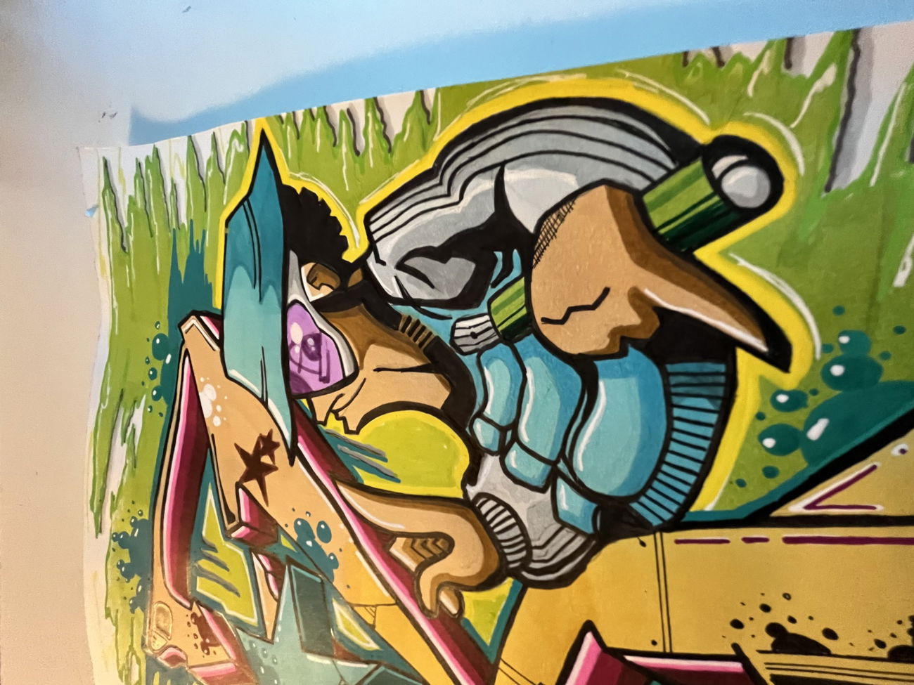 Graffiti Sketch - Photo by SIK (2023)