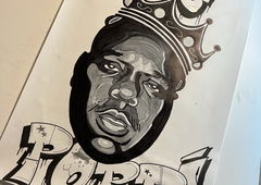 Graffiti Sketch in Deutschland - Photo by SIK - blackandwhitebig (2023)