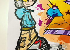 Graffiti Sketch in Deutschland - Photo by SIK - sikfelixstylefilemarker (2023)