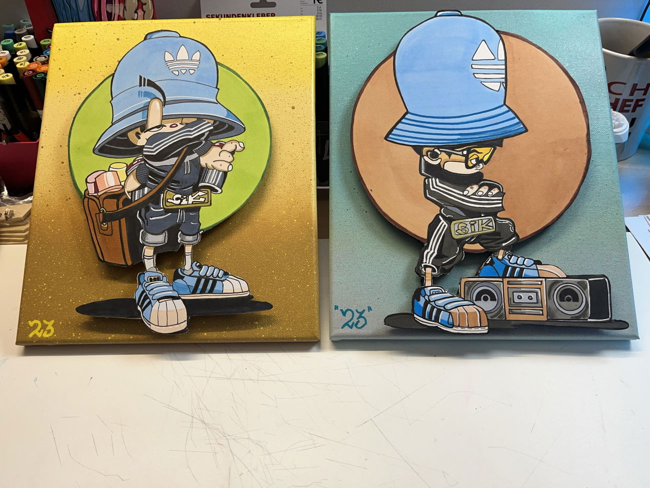 Graffiti Sketch in Deutschland - Photo by SIK - stylefilemarker (2023)