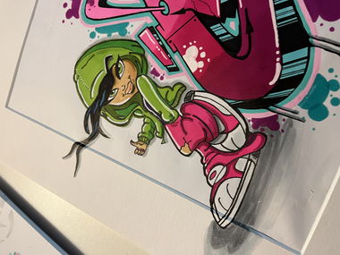 Graffiti Sketch in Deutschland - Photo by SIK - girlsikstylefilemarker (2023)