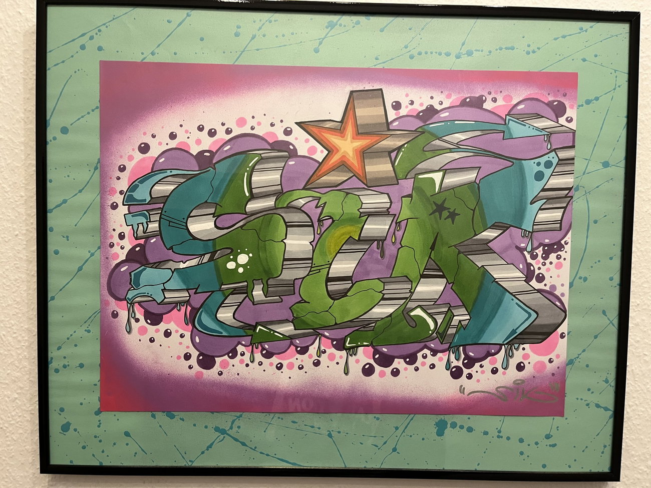 Graffiti Wall in 97199 - Photo by SIK - SIK (2023)