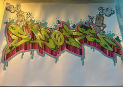 Graffiti Sketch in Deutschland - Photo by SIK - sik (2024)